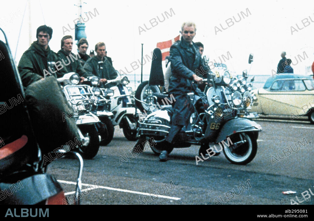 sting en QUADROPHENIA, 1979, dirigida por FRANC RODDAM. Copyright WORLD NORTHAL.