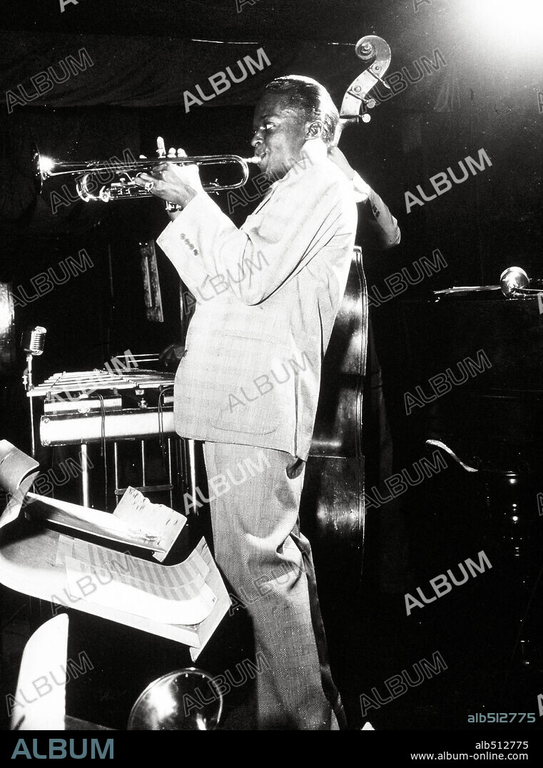 Miles Davis. Birdland, NYC, January 1949.