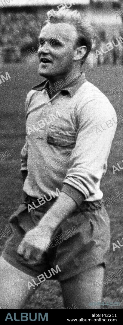 Lennart "Nacka" Skoglund fotboll match 1959. (c) Sydsvenskan / IBL.