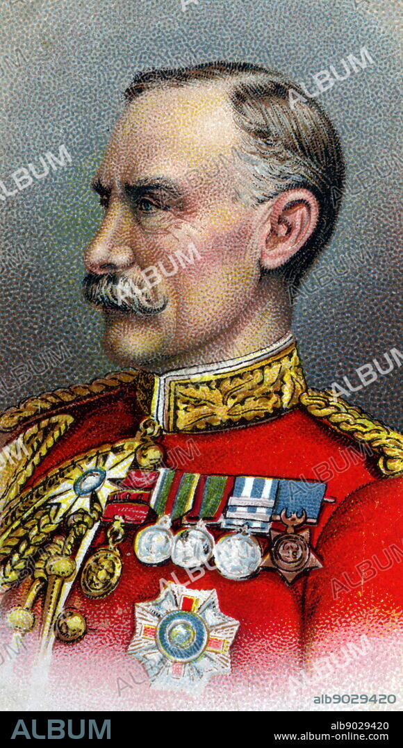 'General Sir Percy Henry Noel Lake (1855-1940) a senior commander in the British Indian Army, hief of he Canadian General Staff 19904-1908. Served during the First World War. Chromolithograph.'.