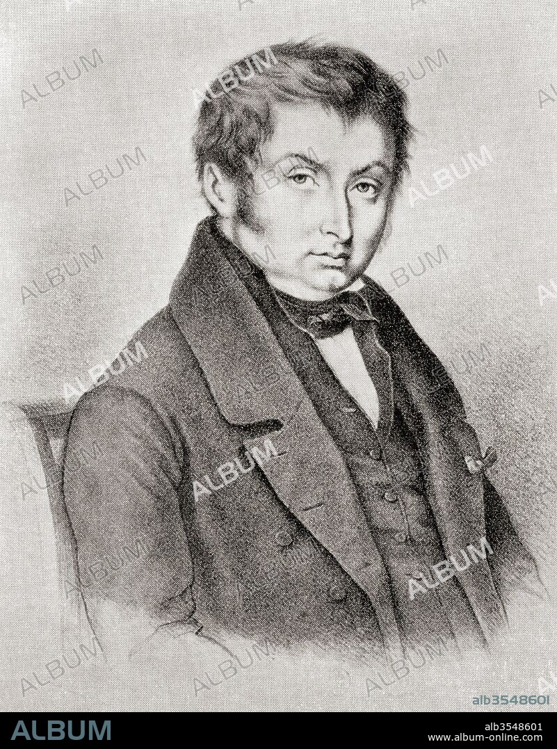 Achille-Cléophas Flaubert, 1784–1846. Father of Gustave Flaubert and director and senior surgeon of a major hospital in Rouen. From Gustave Flaubert, published 1935.