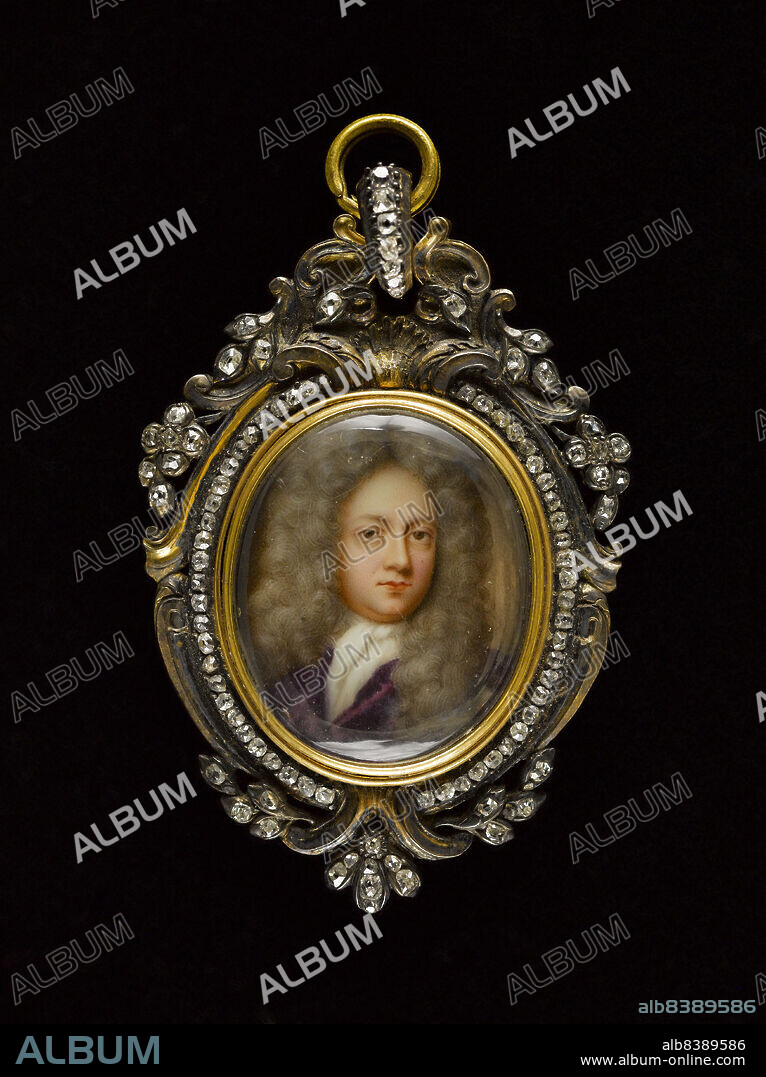 ECOLE FRANCAISE. Portrait d'un jeune homme, between 1700 and 1720.