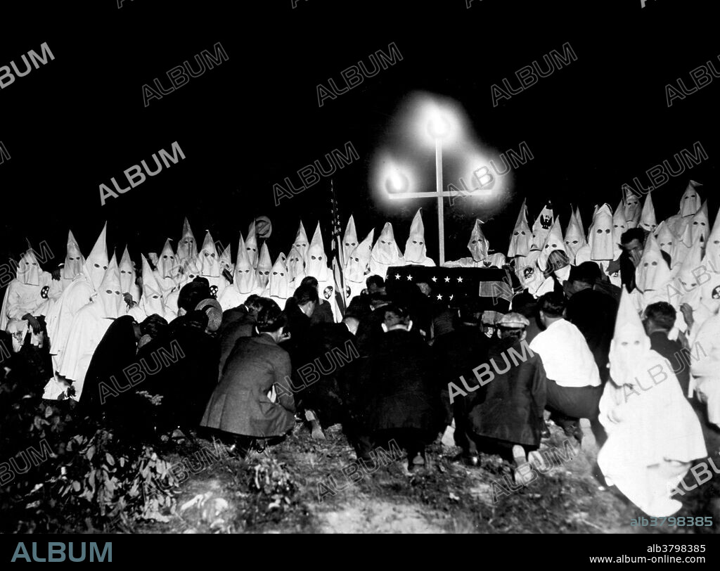 KKK Meeting, 1920s