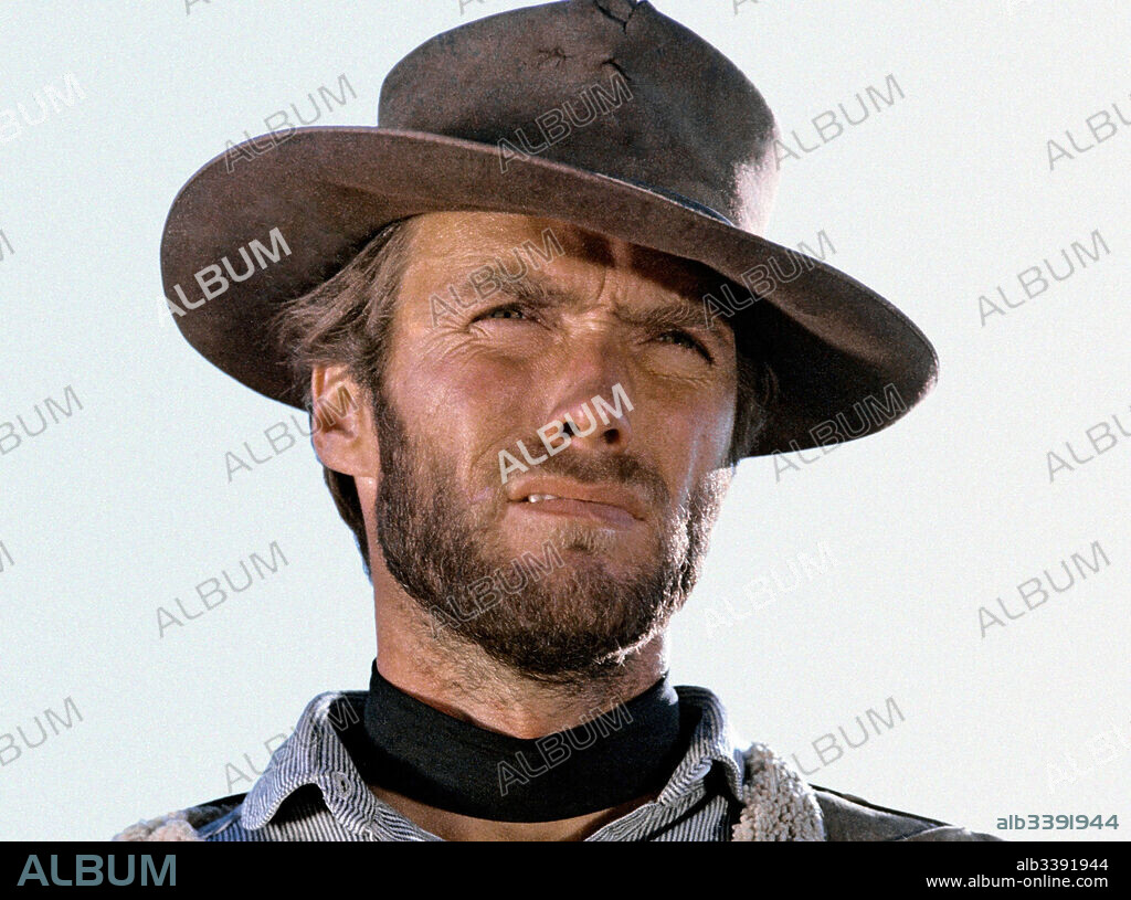 CLINT EASTWOOD en BUENO, EL FEO Y EL MALO, EL, 1966 (BUONO, IL BRUTTO, IL CATTIVO, IL), dirigida por SERGIO LEONE. Copyright PRODUZIONI EUROPEE ASSOCIATI.