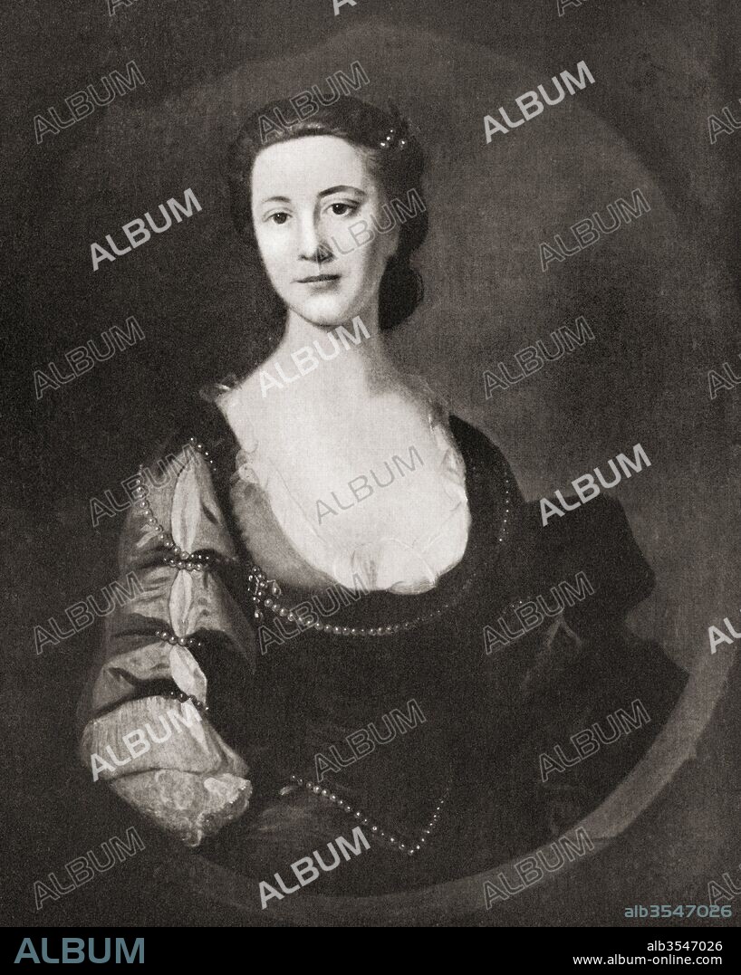 Flora MacDonald, 1722 – 1790. Jacobite heroine involved in the plan to help Bonnie Prince Charlie escape his pursuers. From The Connoisseur Illustrated, publushed 1916.