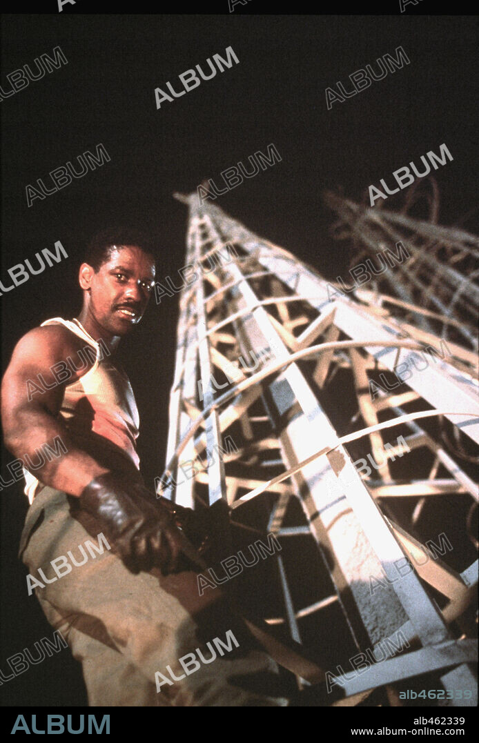 DENZEL WASHINGTON en RICOCHET, 1991, dirigida por RUSSELL MULCAHY. Copyright FIRST INDEPENDENT/SUMMIT/SILVER.