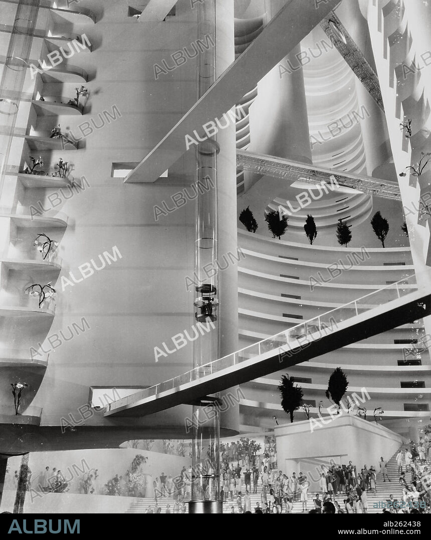 LA VIDA FUTURA, 1936 (THINGS TO COME), dirigida por WILLIAM CAMERON MENZIES. Copyright LONDON FILMS/UNITED ARTISTS.