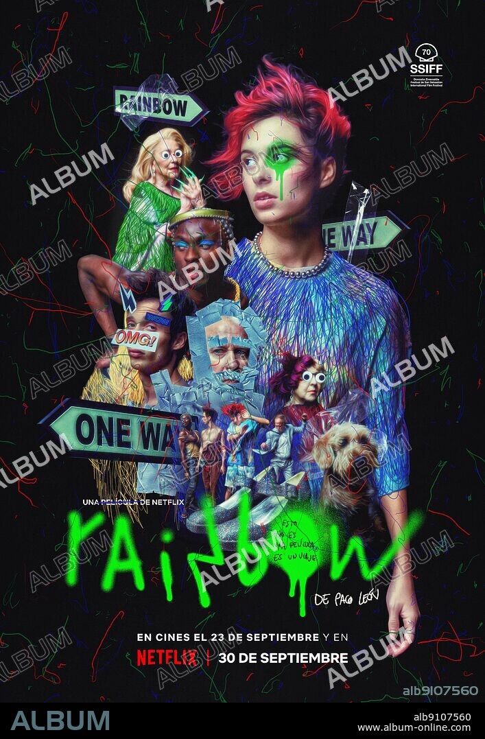 Poster de RAINBOW, 2022, dirigida por PACO LEON. Copyright TELECINCO CINEMA.