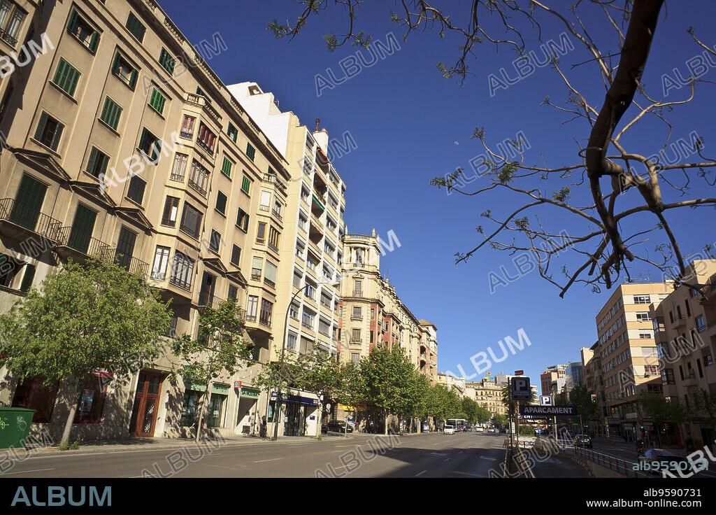 Avenida Conde de Sallent. Palma.Mallorca.Islas Baleares. España.