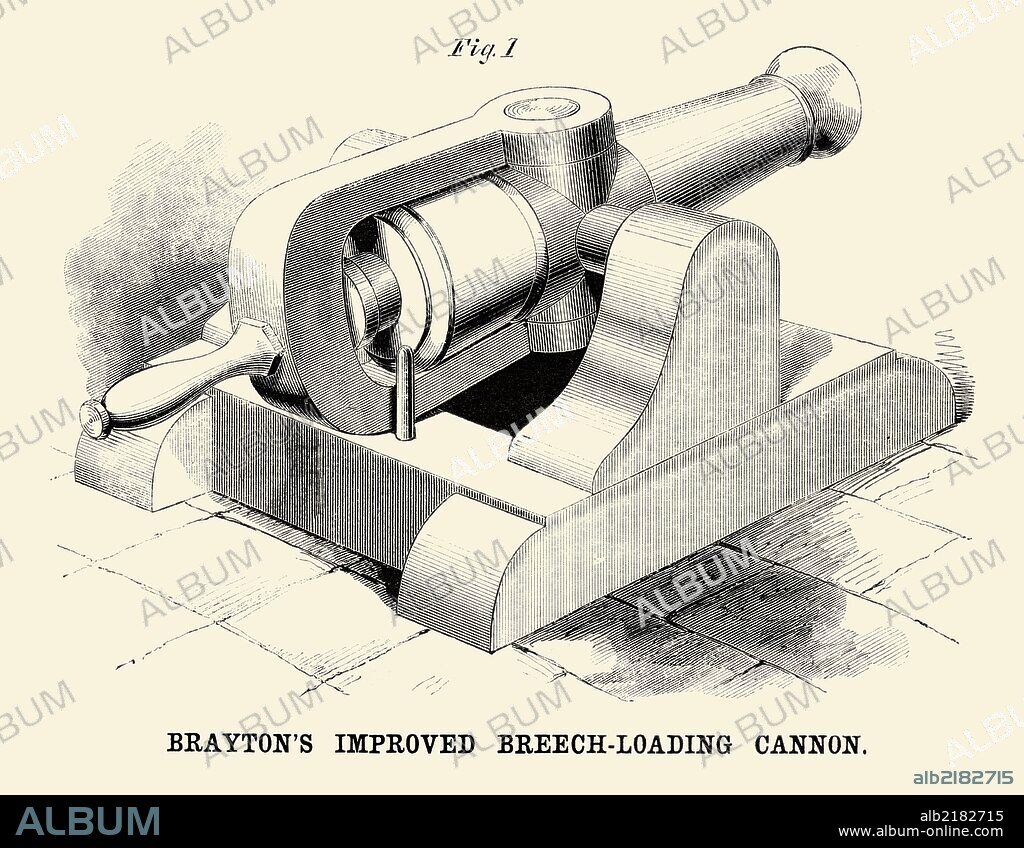 Military cannon that could be loaded from the rear was a major advancement.  It meant soldiers could load the gun without having to step in front of the barrel and be open to enemy fire or even a misfire from their own artillery.  This mechanism is a new step in the safety and effectiveness of a rear loading weapon.