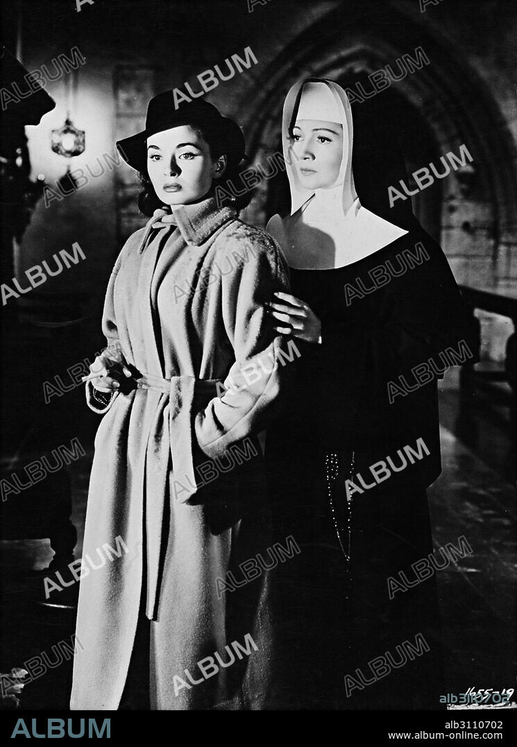 ANN BLYTH and CLAUDETTE COLBERT in THUNDER ON THE HILL, 1951, directed by DOUGLAS SIRK. Copyright UNIVERSAL INTERNATIONAL.