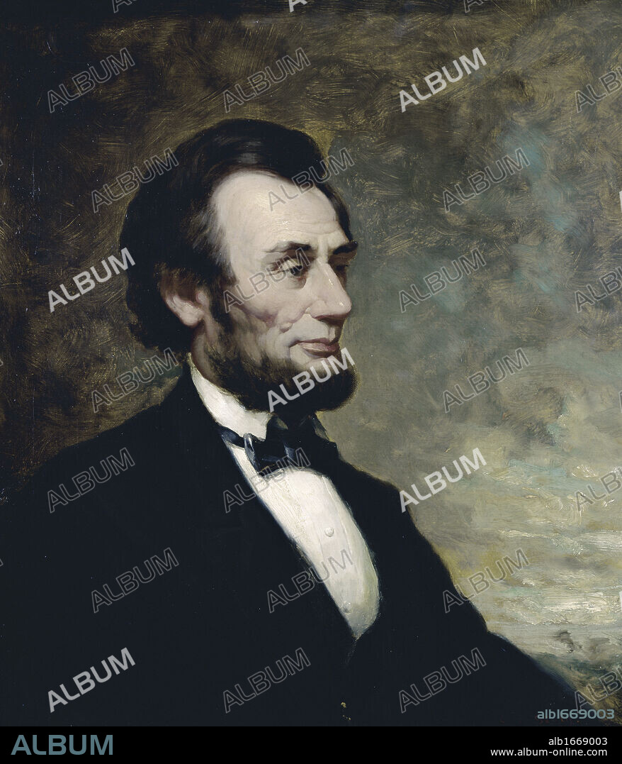 Abraham Lincoln  George Henry Story (1853-1923/American).