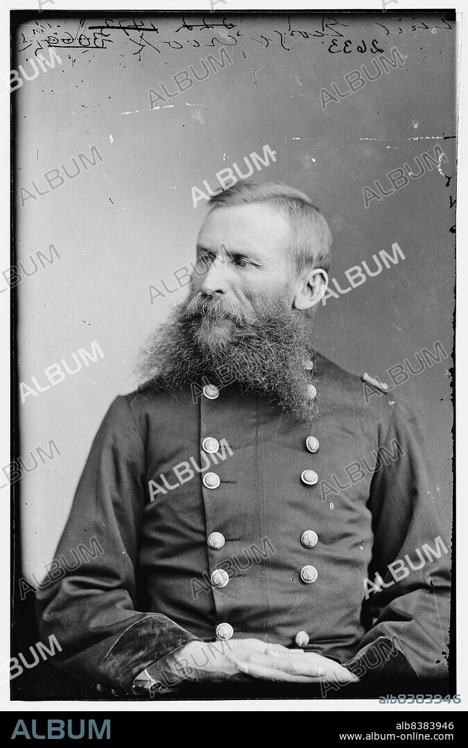 Gen. George Crook, U.S.A., between 1870 and 1880. [Army officer noted for his service during the American Civil War and the Indian Wars].