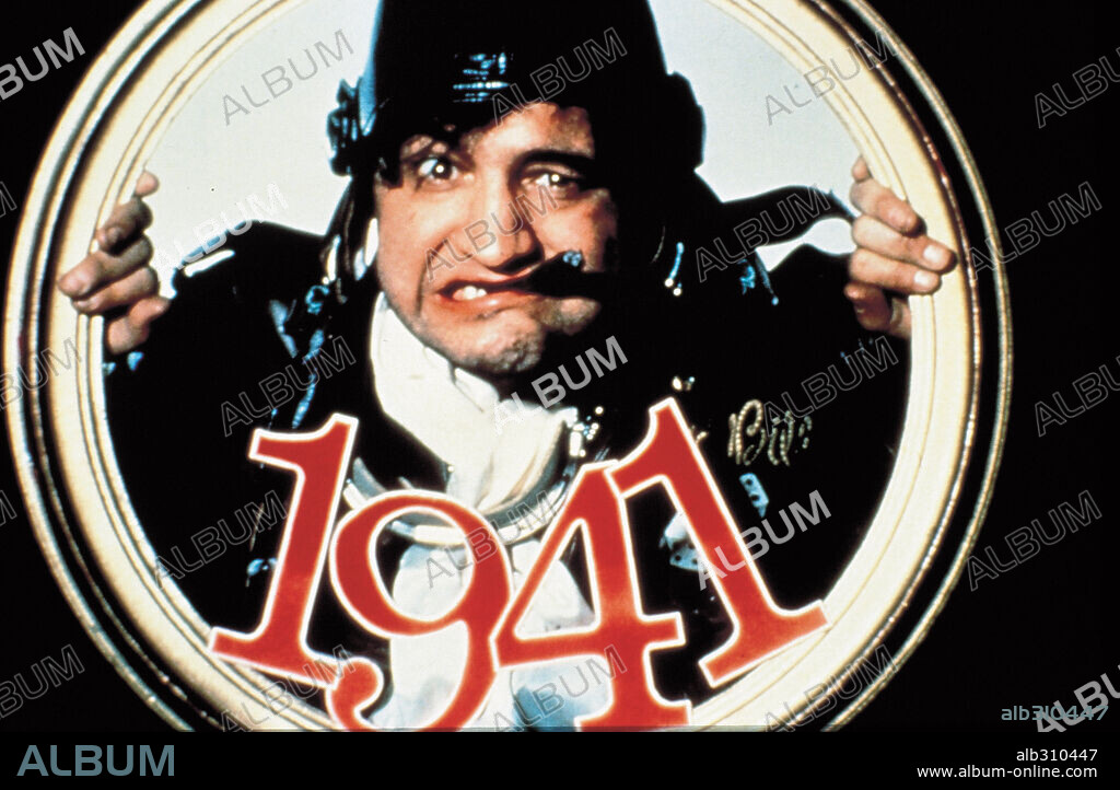 JOHN BELUSHI in 1941, 1979, directed by STEVEN SPIELBERG. Copyright COLUMBIA/UNIVERSAL.