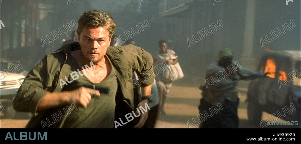 Leonardo DiCaprio en DIAMANTE DE SANGRE, 2006 (BLOOD DIAMOND), dirigida por EDWARD ZWICK. Copyright WARNER BROS. PICTURES.