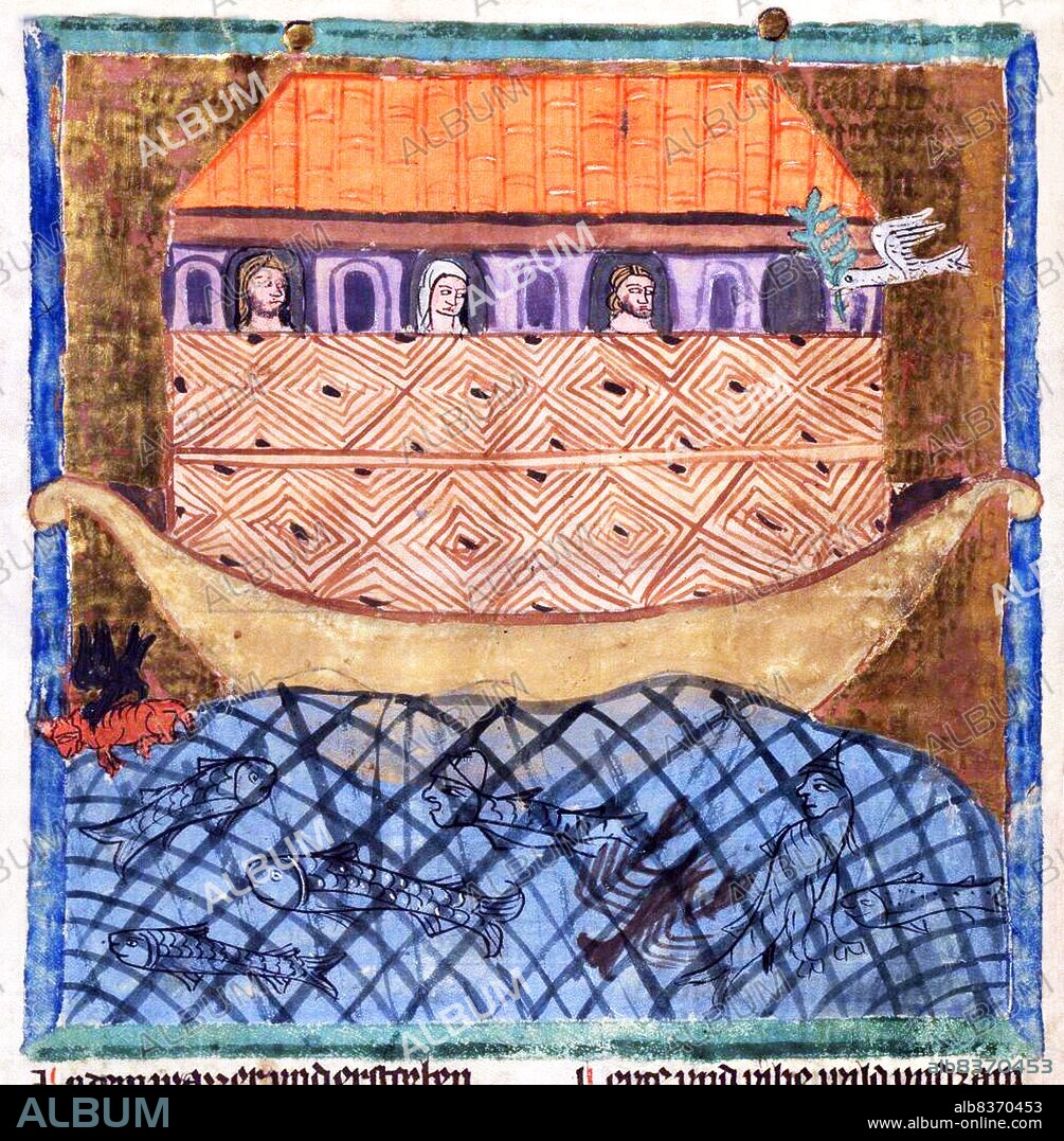 Noah's Ark ( Biblical Hebrew: Tevat Noa) is the vessel in the Genesis flood narrative (Genesis chapters 69) by which God spares Noah, his family, and a remnant of all the world's animals from the flood.<br/><br/>. According to Genesis, God gave Noah instructions for building the ark. Seven days before the deluge, God told Noah to enter the ark with his household and the animals. The story goes on to describe the ark being afloat for 150 days and then coming to rest on the Mountains of Ararat and the subsequent receding of the waters. The story is repeated, with variations, in the Quran.