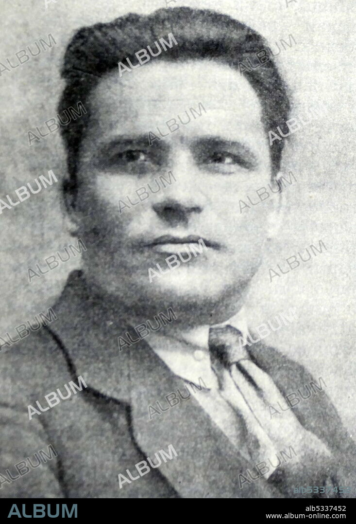 Sergei Mironovich Kirov (1886 - 1934), Soviet politician and Bolshevik revolutionary whose assassination was used as a pretext to launch the first Great Purge.