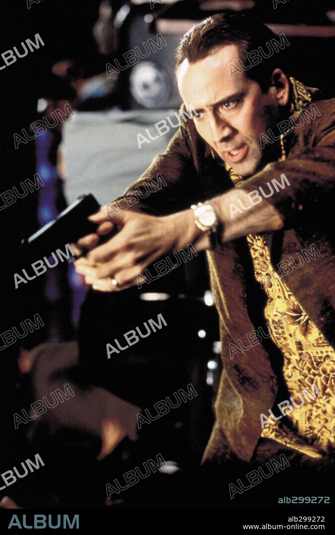 NICOLAS CAGE en SNAKE EYES [OJOS DE SERPIENTE], 1998 (SNAKE EYES), dirigida por BRIAN DE PALMA. Copyright PARAMOUNT PICTURES.