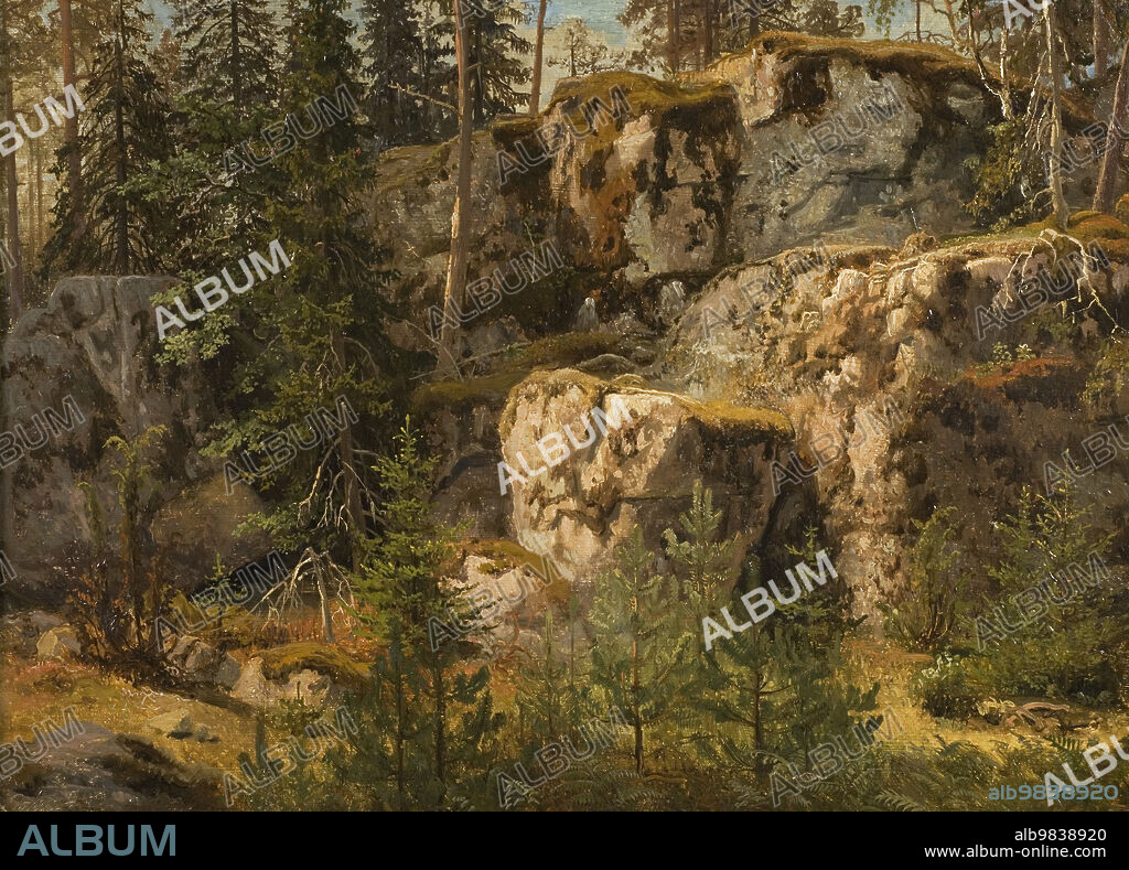 MARKUS LARSSON. Stony Forest, 1853.