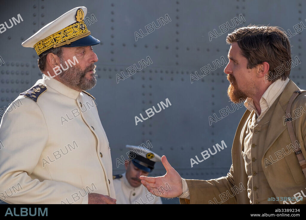 CHRISTIAN BALE y JEAN RENO en LA PROMESA, 2016 (THE PROMISE), dirigida por TERRY GEORGE. Copyright Rafael Catering, Babieka, Survival Pictures, Wonderful Films.