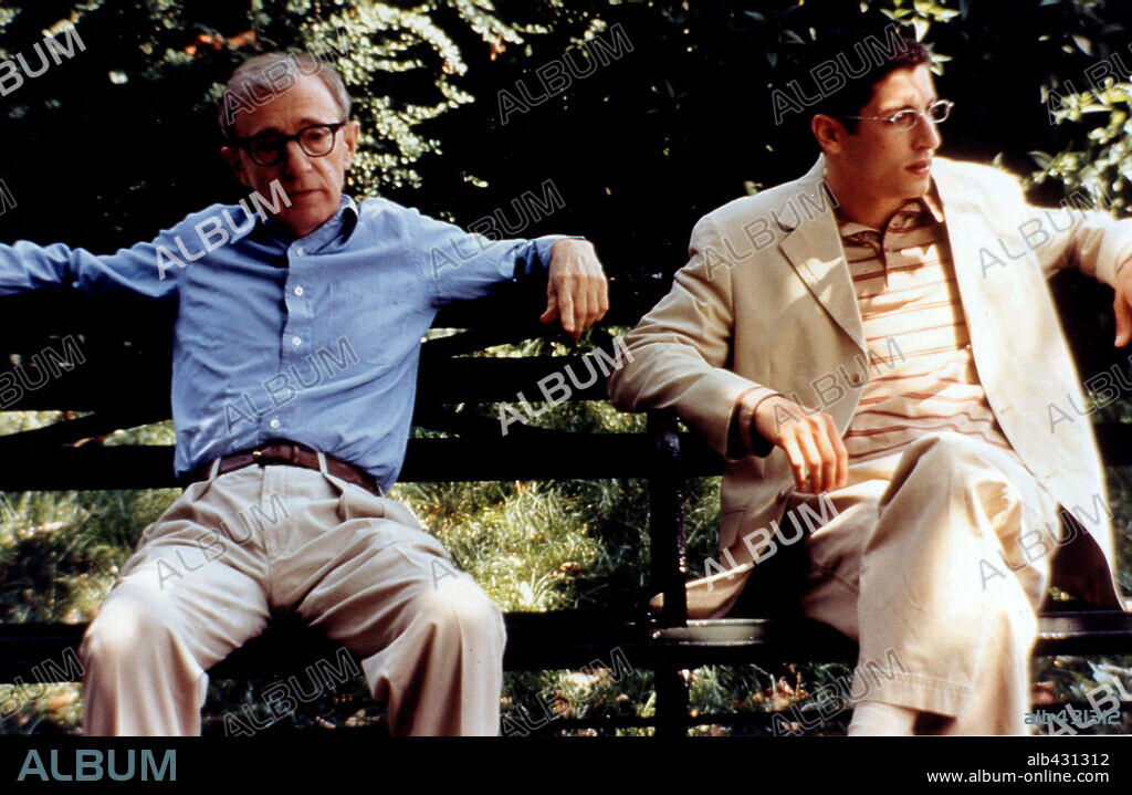 JASON BIGGS und WOODY ALLEN in ANYTHING ELSE, 2003, unter der Regie von WOODY ALLEN. Copyright DREAMWORKS.