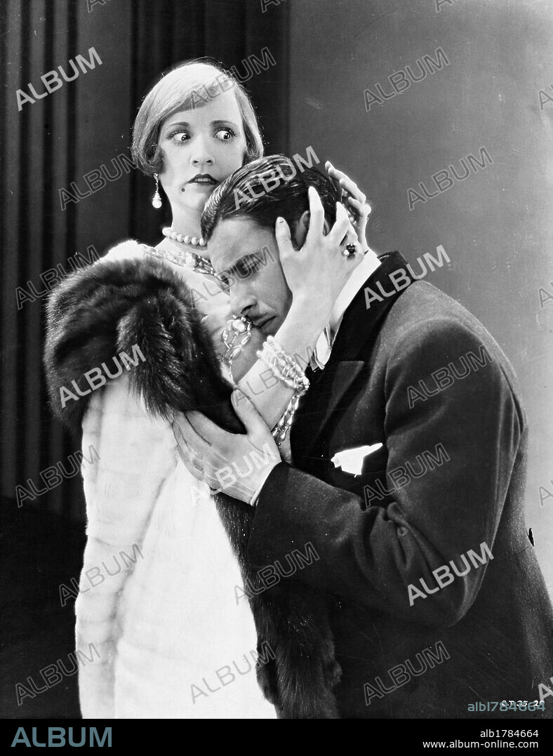 CONSTANCE TALMADGE and RONALD COLMAN in HER SISTER FROM PARIS, 1925, directed by SIDNEY FRANKLIN. Copyright FIRST NATIONAL.