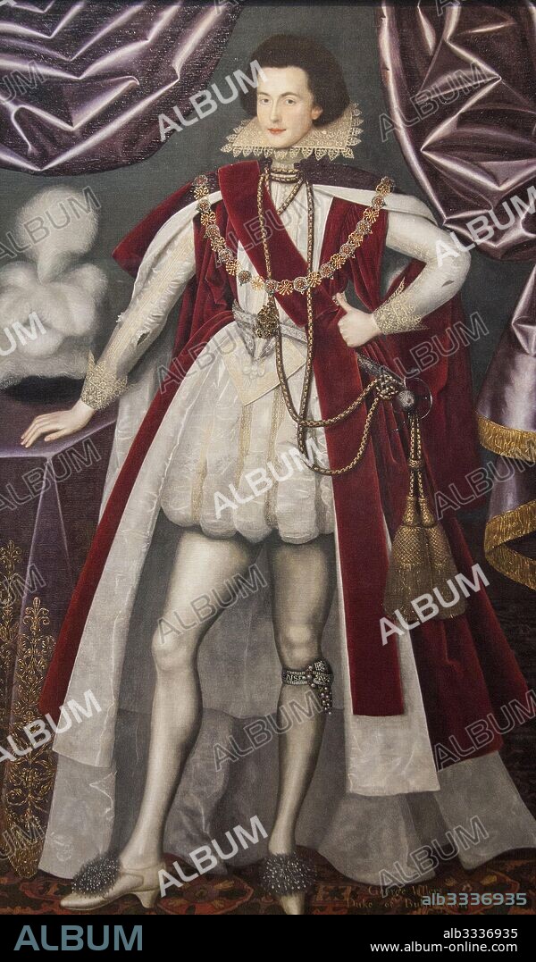 WILLIAM LARKIN. George Villiers, 1st Duke of Buckingham (1592-1628).