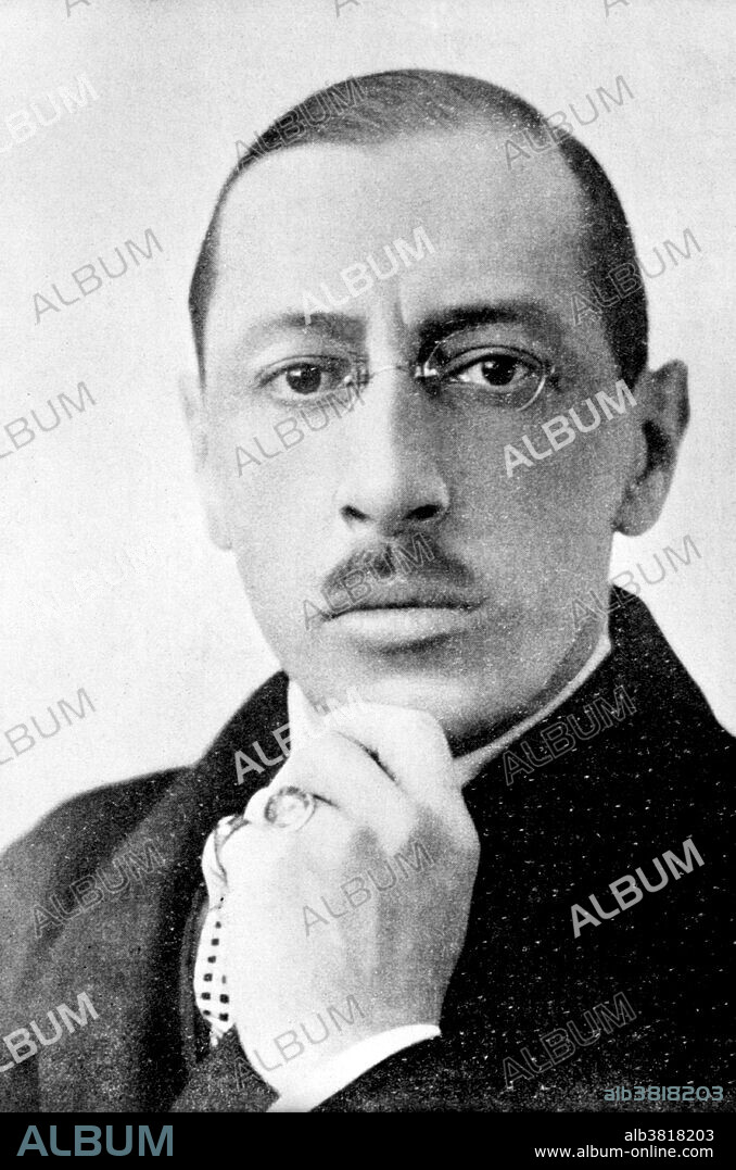 Igor Fyodorovich Stravinsky (June 17, 1882 - April 6, 1971) was a Russian (and later, a naturalized French and American) composer, pianist and conductor. He is widely considered one of the most important and influential composers of the 20th century. His compositional career was notable for its stylistic diversity. He first achieved international fame with three ballets commissioned by the impresario Sergei Diaghilev. These ballets transformed the way in which subsequent composers thought about rhythmic structure and was largely responsible for Stravinsky's enduring reputation as a musical revolutionary who pushed the boundaries of musical design. In the 1920s he turned to neoclassical music. The works from this period tended to make use of traditional musical forms and often paid tribute to the music of earlier masters, such as Bach and Tchaikovsky. In the 1950s, Stravinsky adopted serial procedures, a technique of composition that uses a series of values to manipulate different musical elements. Stravinsky has been called "one of music's truly epochal innovators". The most important aspect of his work, was the ability to explore new compositional styles while always retaining a distinctive Stravinsky sound. He died in 1971, at the age of 88, of heart failure. He has a star on the Hollywood Walk of Fame and in 1987 he was posthumously awarded the Grammy Award for Lifetime Achievement. Photographed by Harris & Ewing, 1937.
