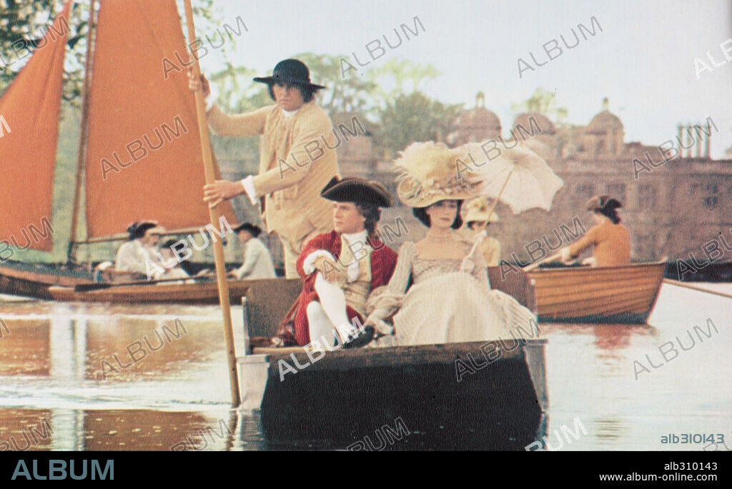 MARISA BERENSON et RYAN O'NEAL dans BARRY LYNDON, 1975, réalisé par STANLEY KUBRICK. Copyright WARNER BROTHERS.