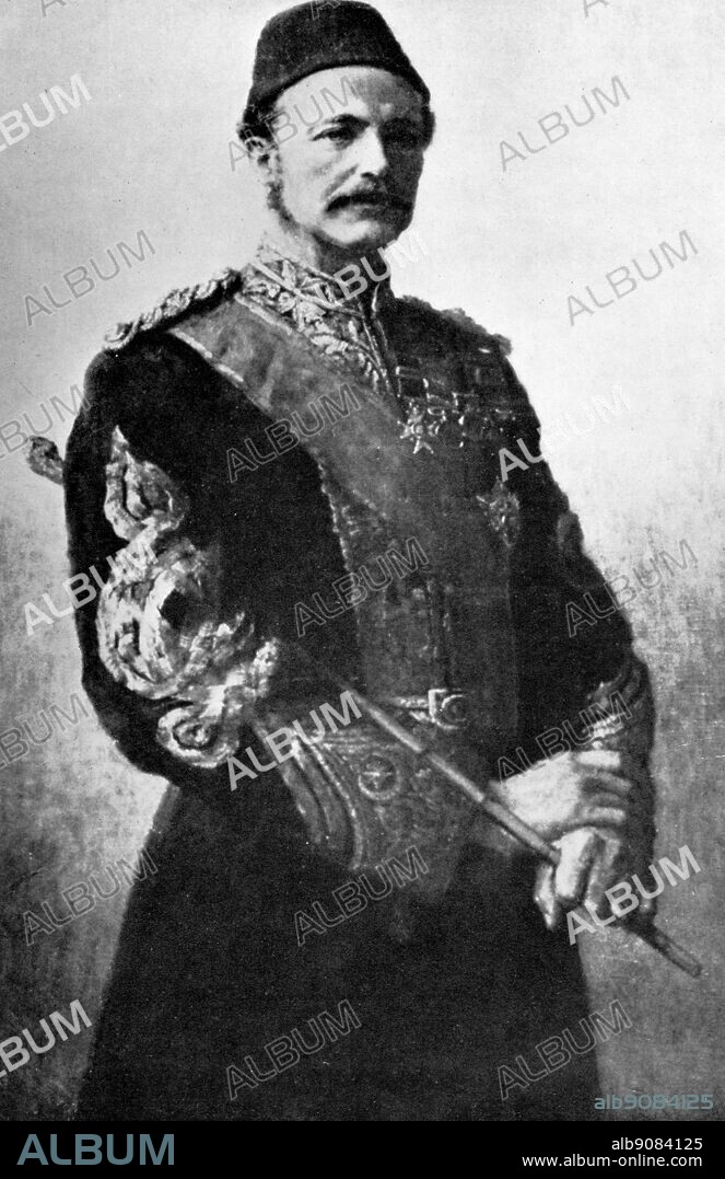 Charles George Gordon (1833-1885). British General sent to Khartoum in the Sudan in 1884 to rescue English garrisons that were under attack by the Mahdi, Muhammad Ahmed. He ended the Taiping Rebellion with his victory and was later Governor of the Sudan.
