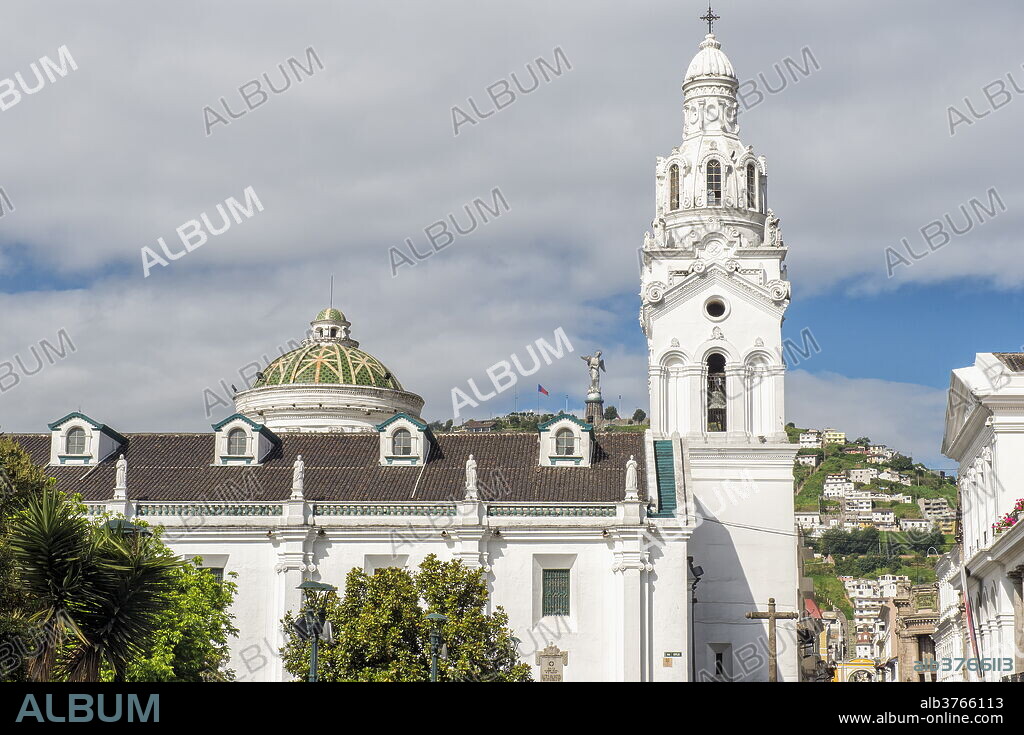 Metropolitan Cathedral, Quito, UNESCO World Heritage Site, Pichincha Province, Ecuador, South America.