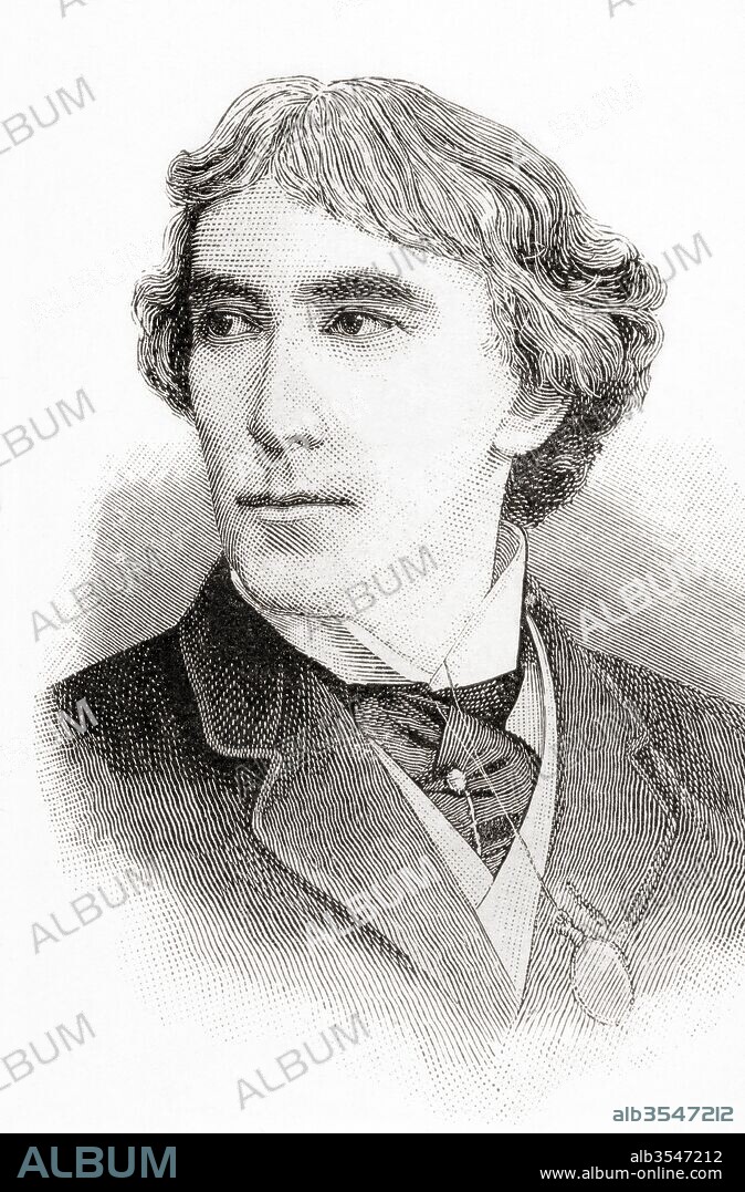 Sir Henry Irving, aka J. H. Irving 1838 – 1905, born John Henry Brodribb. English stage actor in the Victorian era. Seen here aged 39. From The Strand Magazine, Vol I January to June, 1891.