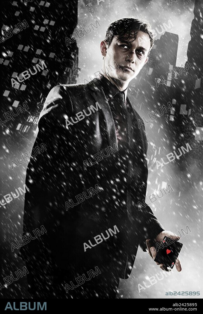 JOSEPH GORDON-LEVITT in SIN CITY: A DAME TO KILL FOR, 2014, directed by FRANK MILLER and ROBERT RODRIGUEZ. Copyright MIRAMAX FILMS.