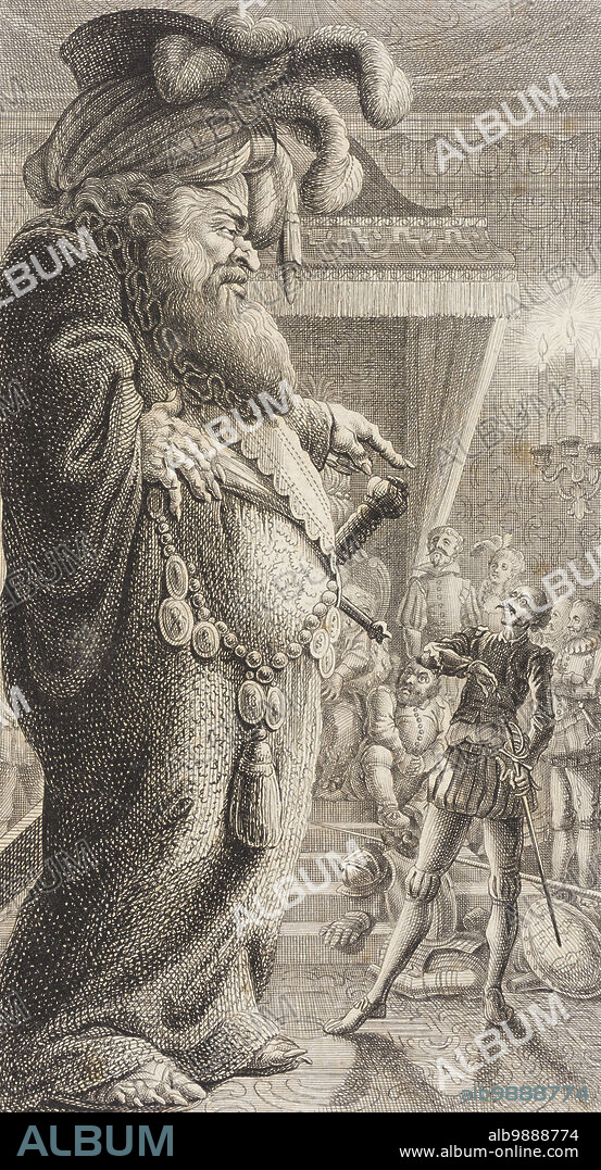DANIEL BERGER. Plate XXII from Life and Adventures of the Knight Don Quixote de la Mancha, 1780.