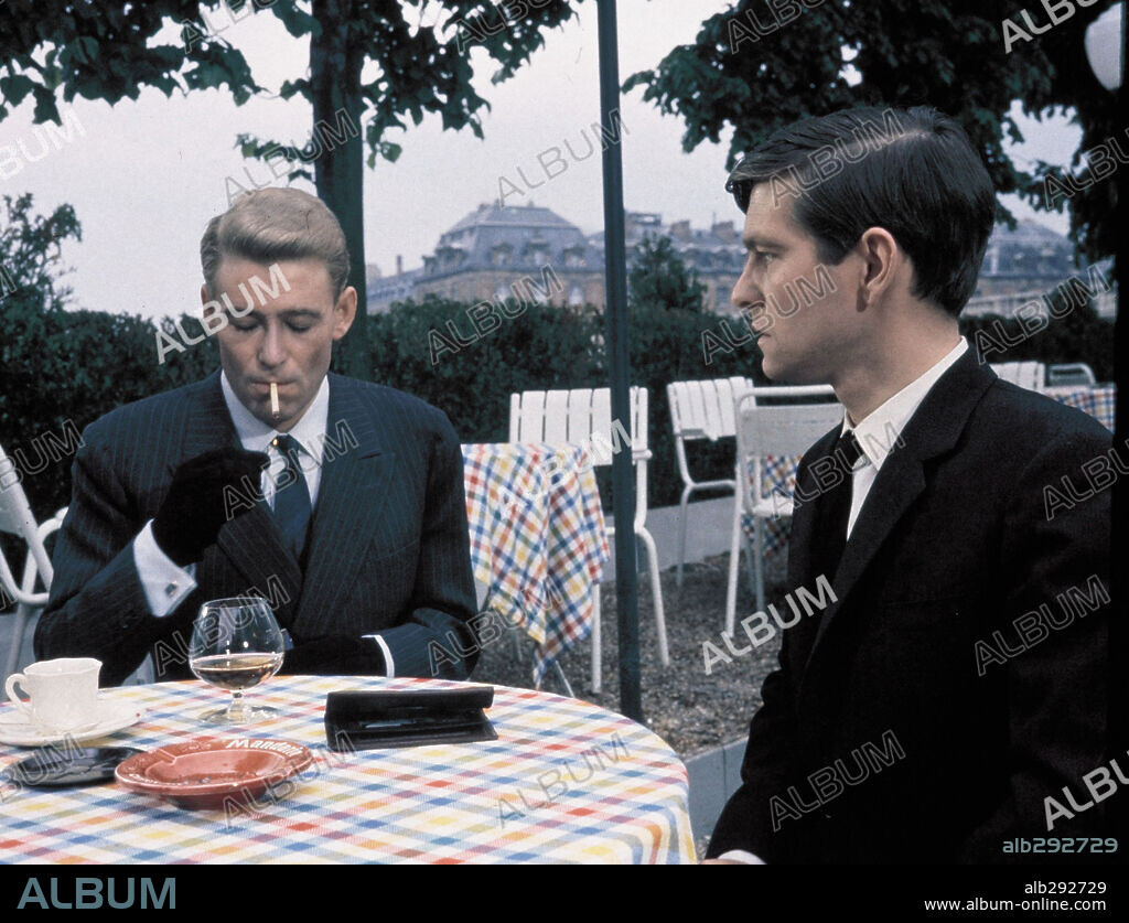PETER O'TOOLE and TOM COURTENAY in THE NIGHT OF THE GENERALS, 1967, directed by ANATOLE LITVAK. Copyright COLUMBIA PICTURES.