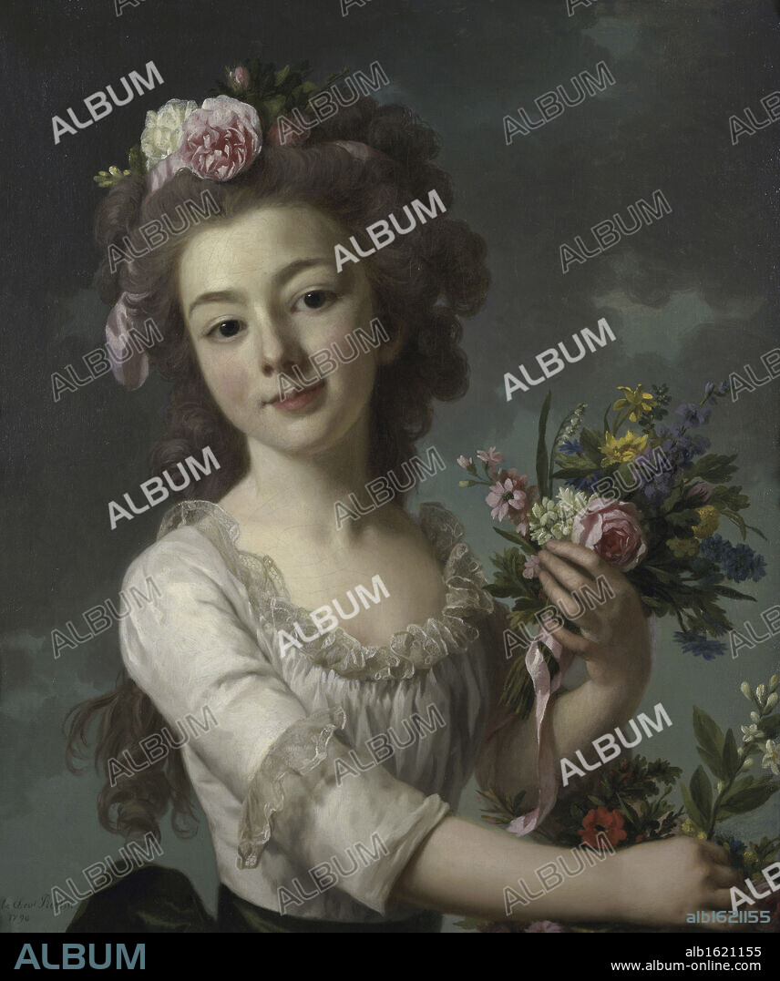 Henriette Begouen  1790  Alexander Roslin (1718-1798/Swedish)  Oil on Canvas  The Cummer Museum of Art and Gardens, Jacksonville, Florida, USA.