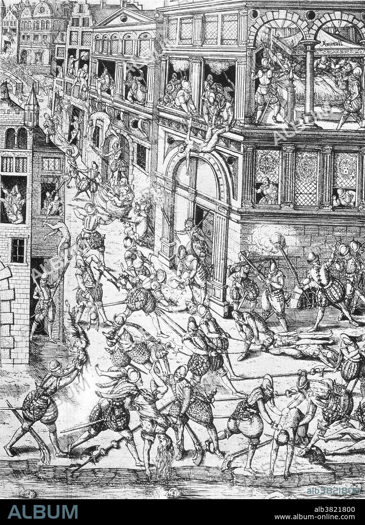 St. Bartholomew's Day Massacre, 1572