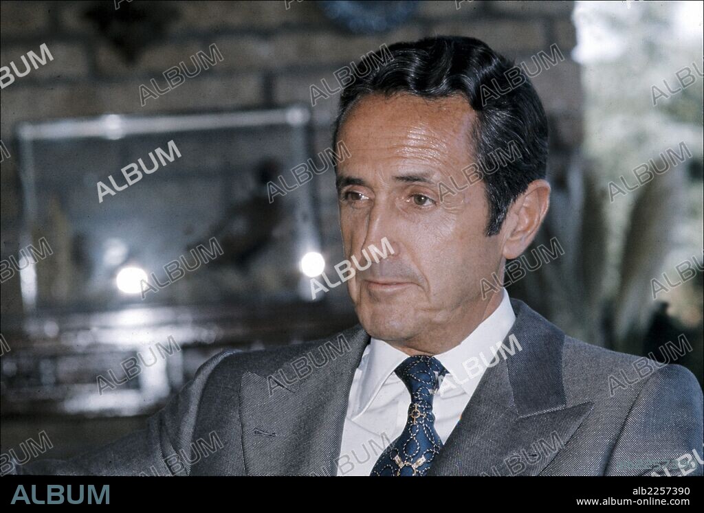 LOPEZ BRAVO , GREGORIO. POLITICO ESPAÑOL. MADRID 1923-1985. FOTO DEL AÑO 1975.