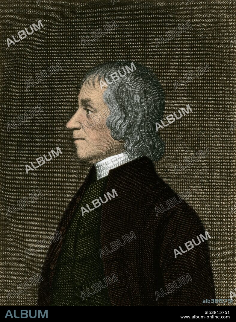 Joseph Priestley (1733-1804) was an English theologian, natural philosopher, chemist, educator, and political theorist who published over 150 works. Priestley's first scientific work, The History of Electricity (1767), was encouraged by Benjamin Franklin. His most famous scientific research was on the nature and properties of gases. By clever design of apparatus and careful manipulation, Priestley isolated and characterized eight gases, including oxygen and out of this work emerged his most important scientific texts: the six volumes of Experiments and Observations on Different Kinds of Air (1774-86). He also contributed to the understanding of photosynthesis and respiration.
