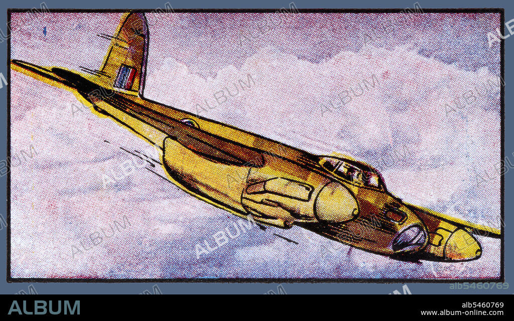 Avión de caza inglés Mosquito de la fábrica Havilland Aircraft Co. Ltd.