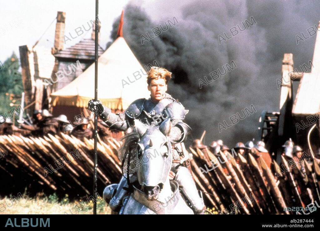MILLA JOVOVICH en JUANA DE ARCO, 1999 (JEANNE D'ARC), dirigida por LUC BESSON. Copyright GAUMONT.