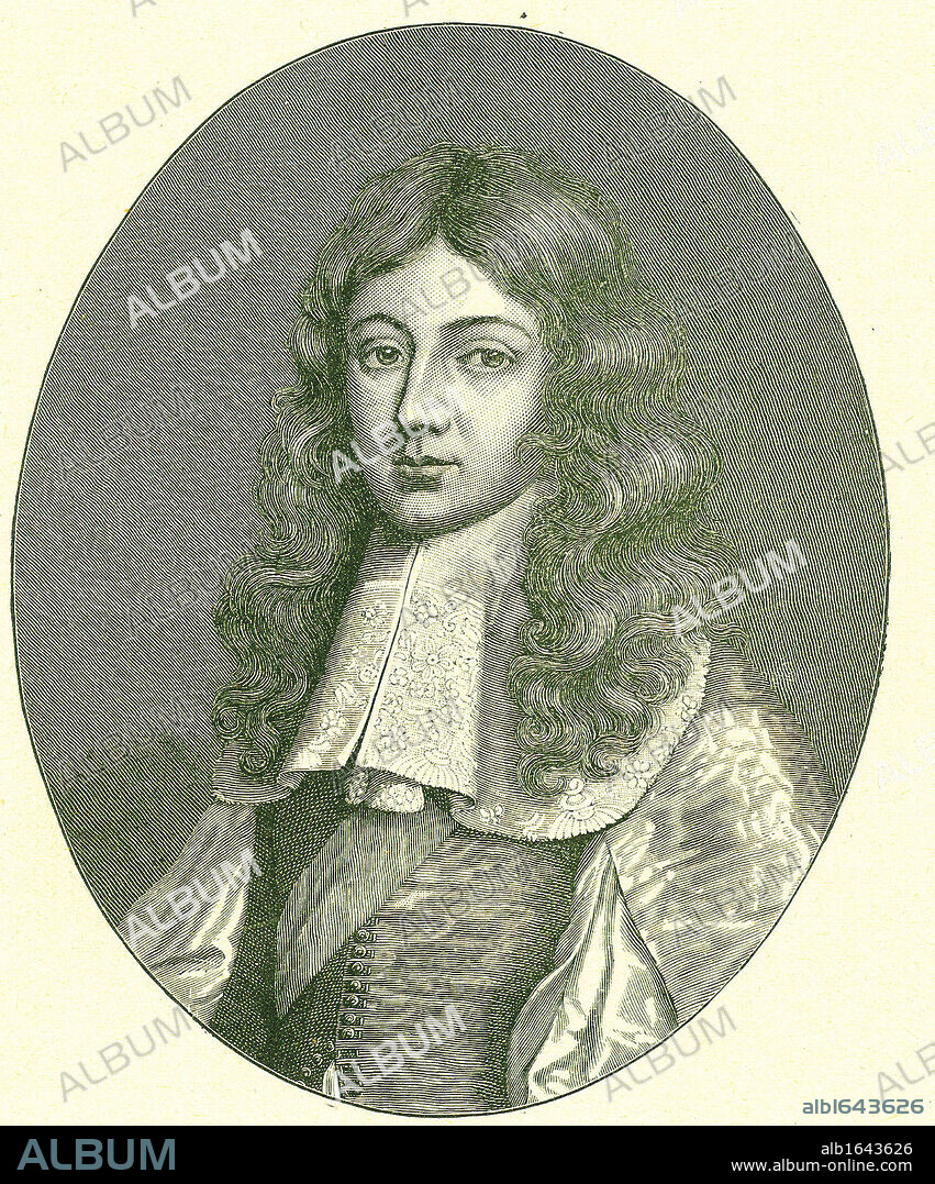 James, Duke of Monmouth (1649-1685) illegitimate son of Charles II and Lucy Walter.  On his father's death he claimed the throne.  After the failure of the Monmouth Rebellion he was executed on Tower Hill, London.