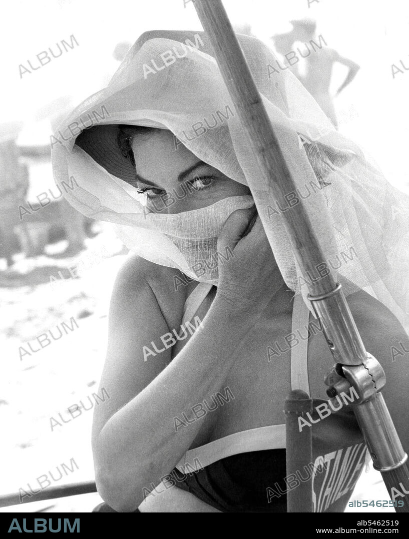 AVA GARDNER en LA HORA FINAL, 1959 (ON THE BEACH), dirigida por STANLEY KRAMER. Copyright UNITED ARTISTS.