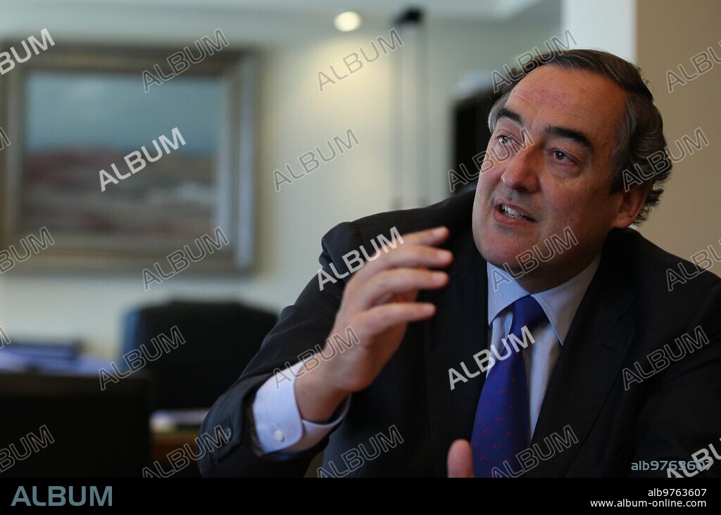 Madrid, 18/07/2012. Entrevista con el presidente de la Ceoe, Juan Rosell. Foto: Jaime García Archdc.