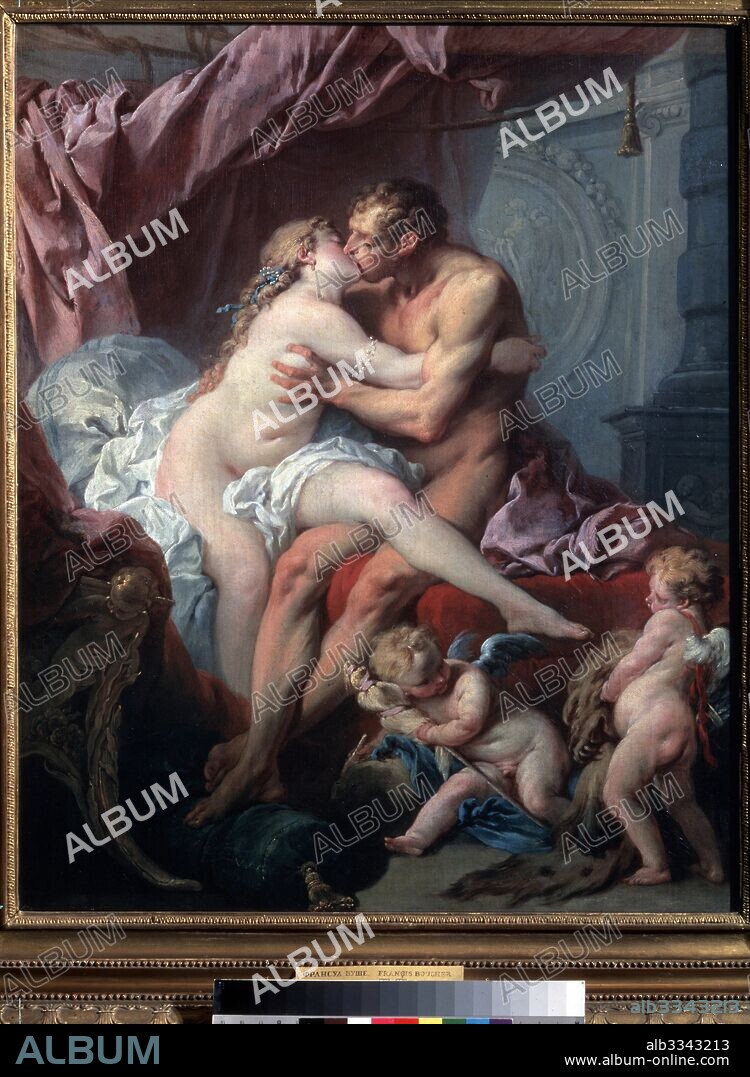FRANCOIS BOUCHER. Hercules and Omphale.