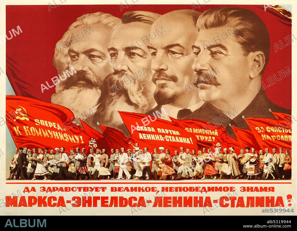A. KOSSOV. Long Live the Great Invincible Banner of Marx, Engels, Lenin and Stalin!.