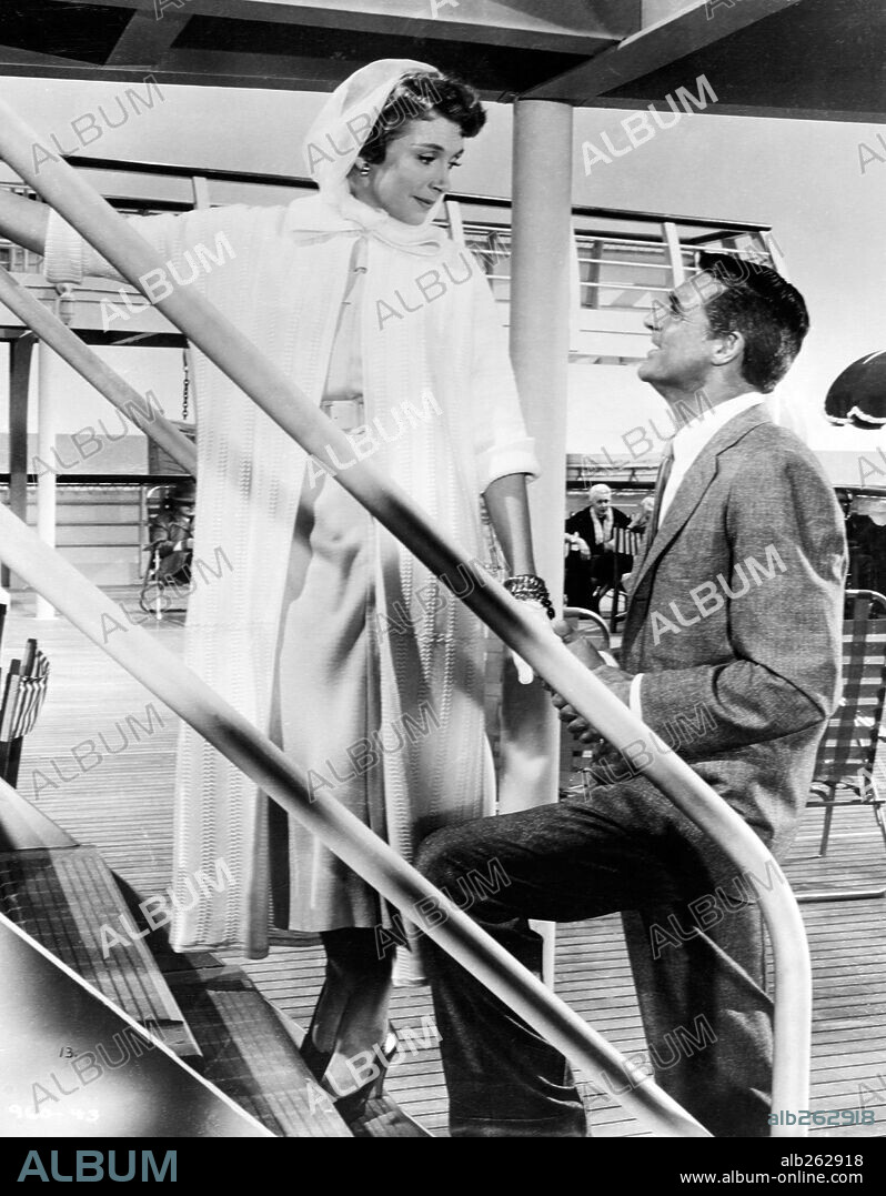 CARY GRANT y DEBORAH KERR en TÚ Y YO, 1957 (AN AFFAIR TO REMEMBER), dirigida por LEO MCCAREY. Copyright 20TH CENTURY FOX.