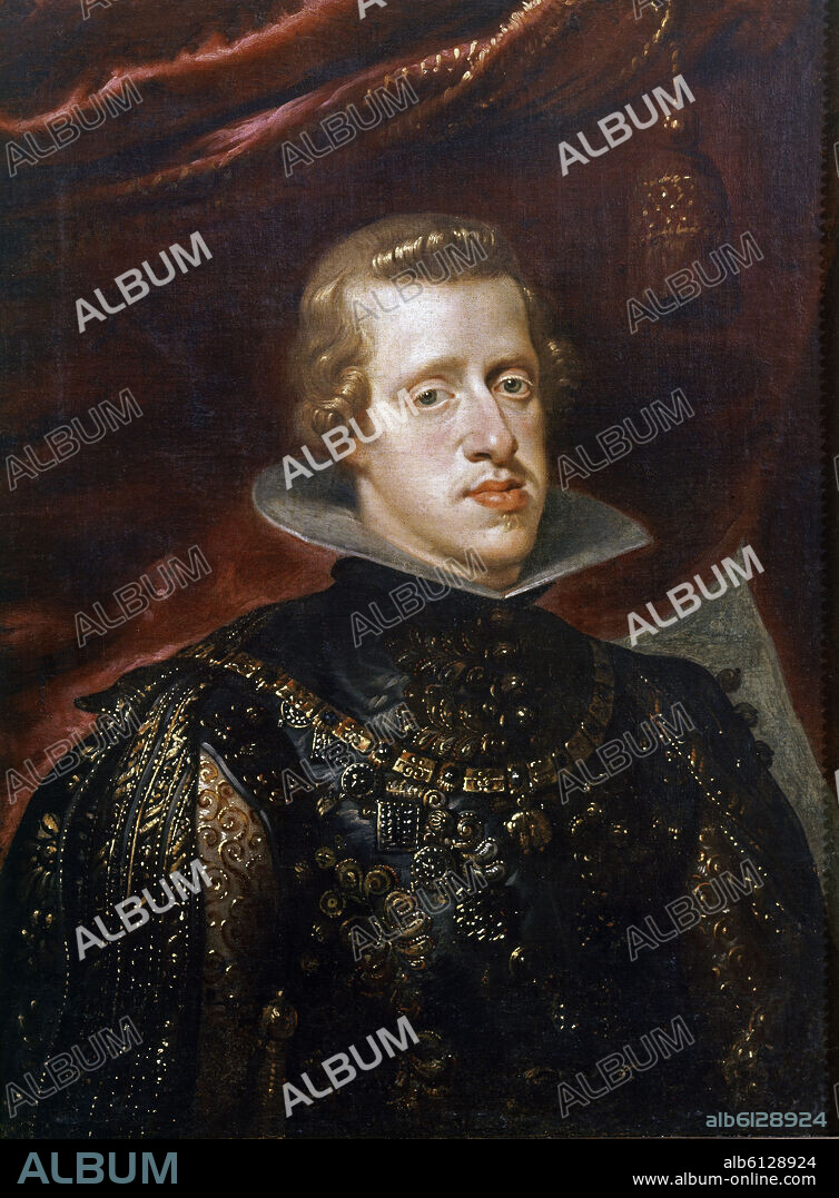 PETER PAUL RUBENS. RETRATO DE FELIPE IV.