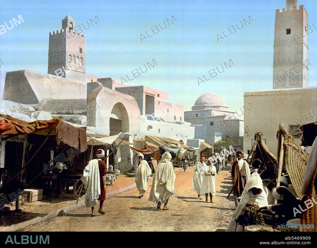 Kairouan, also known as Kirwan or al-Qayrawan, is the capital of the Kairouan Governorate in Tunisia. Referred to as the Islamic Cultural Capital, it is a UNESCO World Heritage site. The city was founded by the Arabs around 670. In the time of Caliph Mu'awiya (reigned 661-680), it became an important centre for Islamic and Quranic learning, and thus attracting a large number of Muslims from various parts of the world, next only to Mecca and Medina. The holy Mosque of Uqba is situated in the city. It is considered by many Magribi Muslims to be Islam's fourth holiest city.