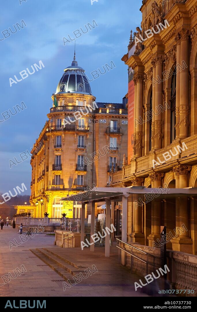 Hotel Maria Cristina, Teatro Victoria Eugenia, Donostia, San Sebastian, Gipuzkoa, Euskadi, Spain.